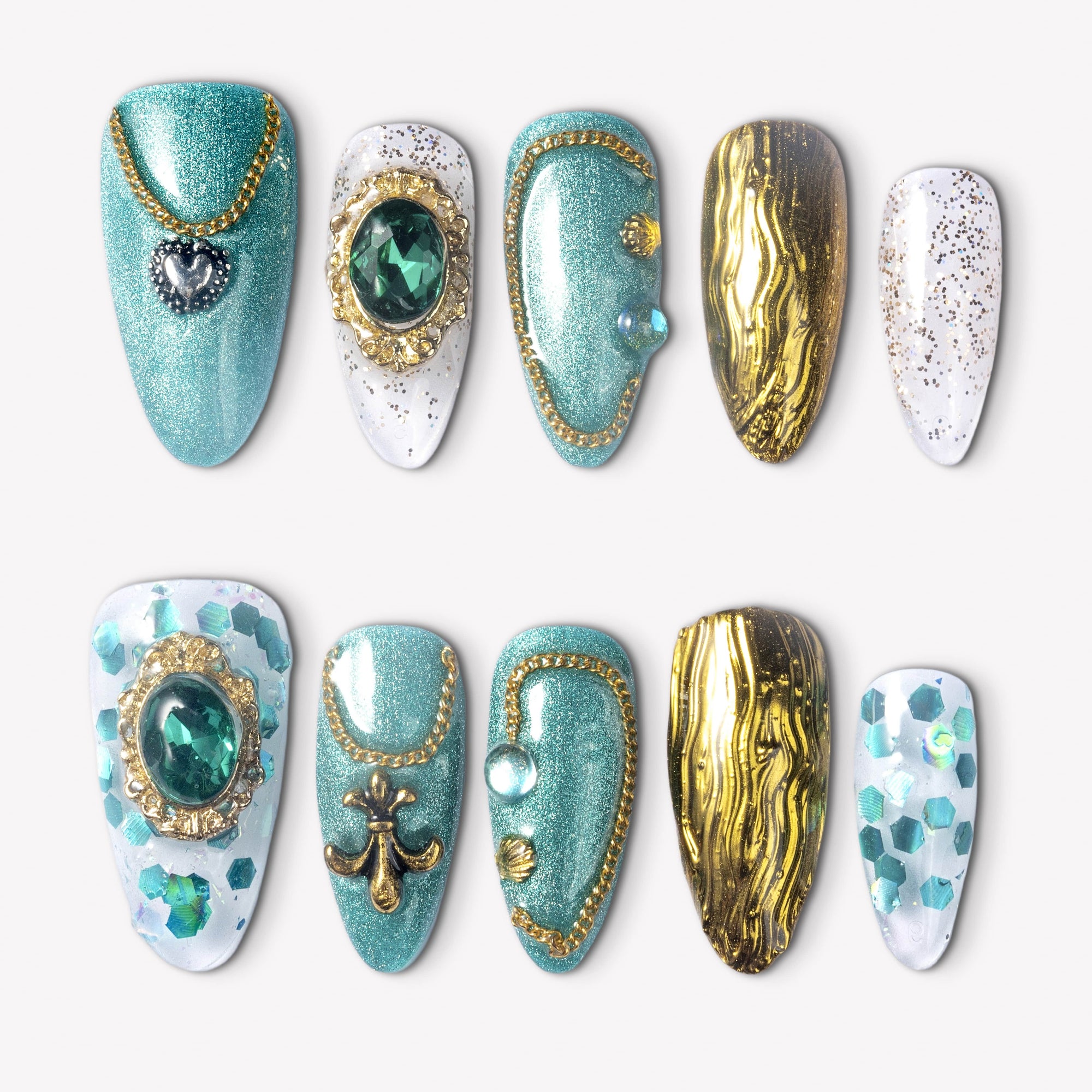 Arabian Nights Handmade Press On Nails
