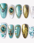 Arabian Nights Handmade Press On Nails