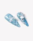 Seafoam Ballet Handmade Press On Nails