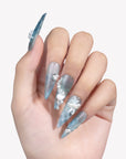 Seafoam Ballet Handmade Press On Nails
