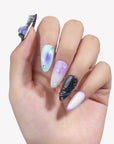 Moon Orchid Handmade Press On Nails