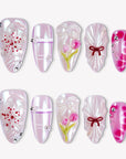 Sakura Whisper Handmade Press On Nails