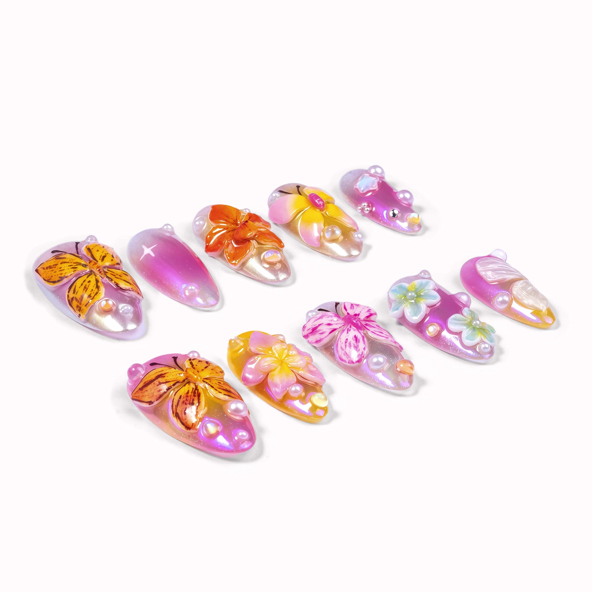 Bloom Pop Handmade Press On Nails