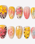 Tropic Fire Handmade Press On Nails