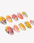 Tropic Fire Handmade Press On Nails