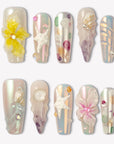 Ocean Sugar Handmade Press On Nails