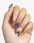 Safari Bloom Handmade Press On Nails