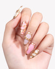 Liquid Gold Handmade Press On Nails