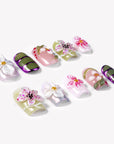 Spring Picnic Handmade Press On Nails
