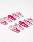 Queen B Barbie Handmade Press On Nails