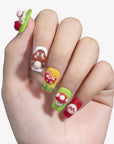 Power-Up Party Handmade Press On Nails