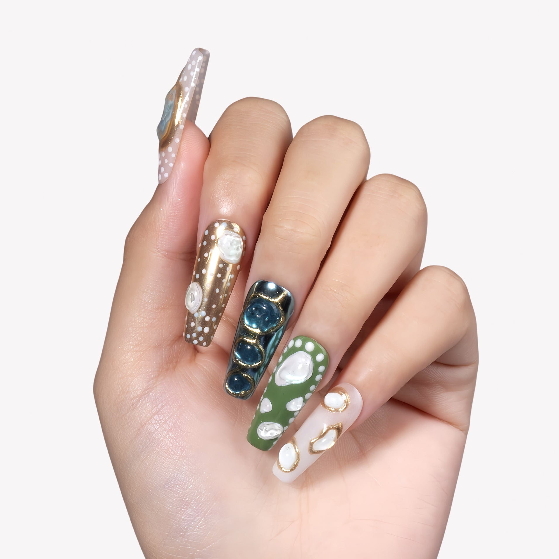 Jungle Relic Handmade Press On Nails
