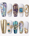 Atlantis Relic Handmade Press On Nails