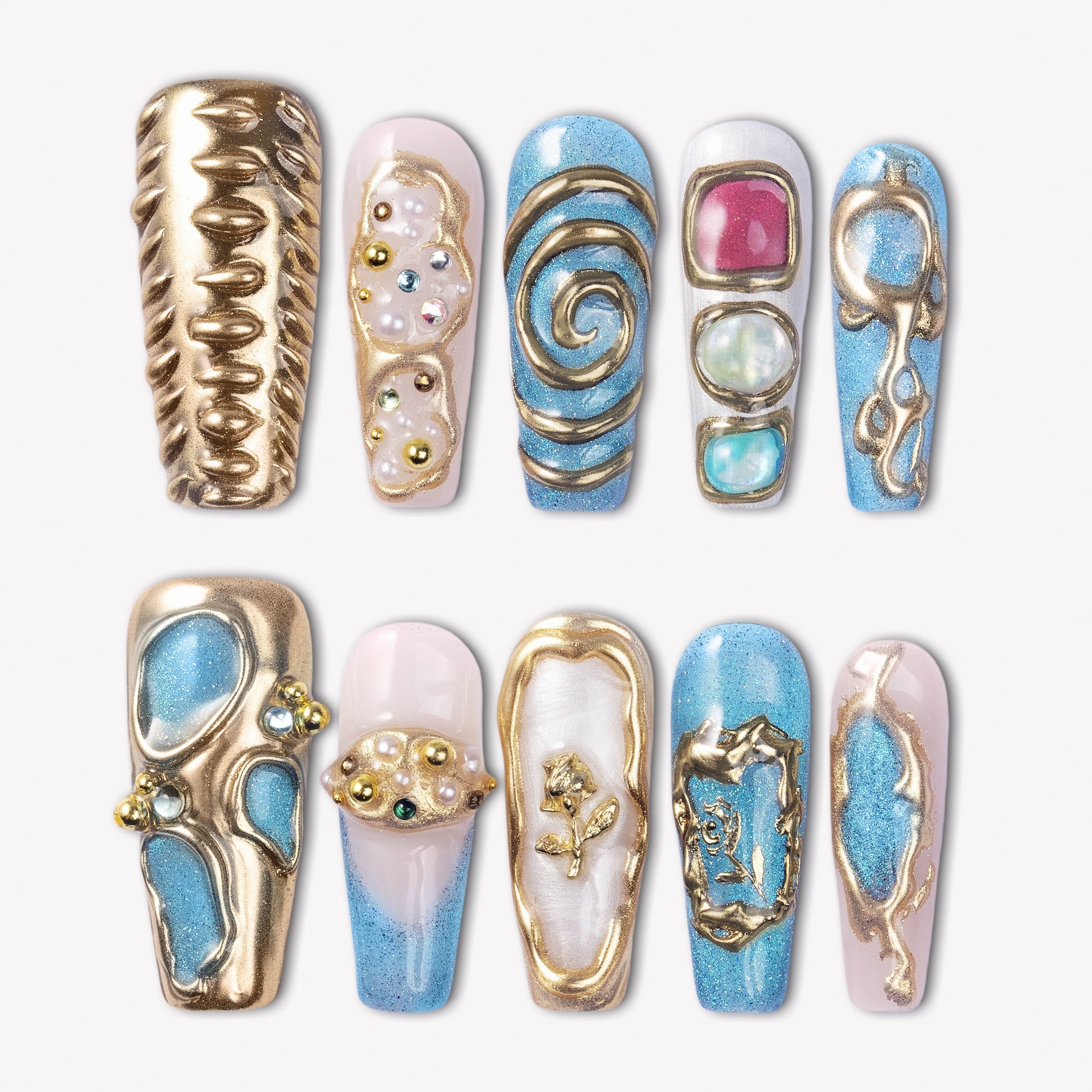 Aurelia Handmade Press On Nails