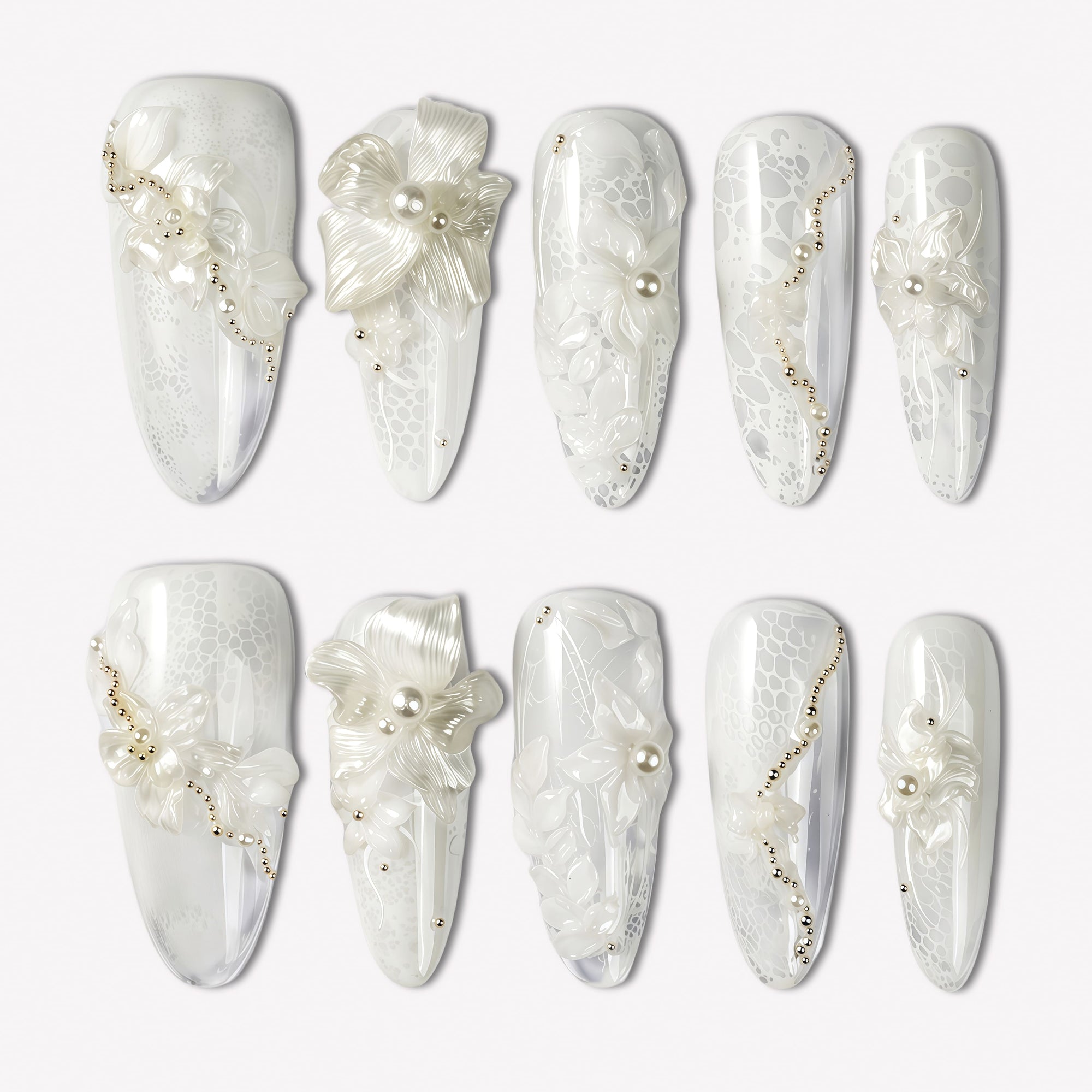 Celeste Handmade Press On Nails