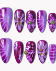 At the Violet Hour Handmade Press On Nails