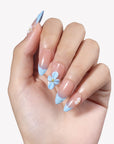 Wave Handmade Press On Nails