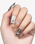 Cosmic Relic Handmade Press On Nails