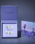 Celestial Veil Handmade Press On Nails