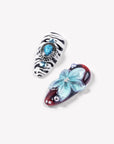 Ocean Treasure Handmade Press On Nails