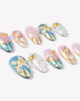 Mermaid’s Treasure Handmade Press On Nails