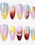 Horizon Glow Handmade Press On Nails
