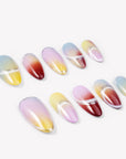 Horizon Glow Handmade Press On Nails