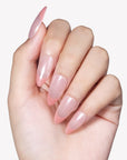 Pink Glazed French Handmade Press On Nails