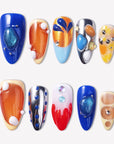 Cosmic Voyage Handmade Press On Nails