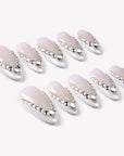 Diamond Bride Handmade Press On Nails