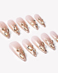 Golden Hour Handmade Press On Nails