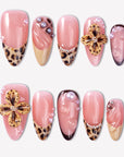 Wild Bloom Handmade Press On Nails