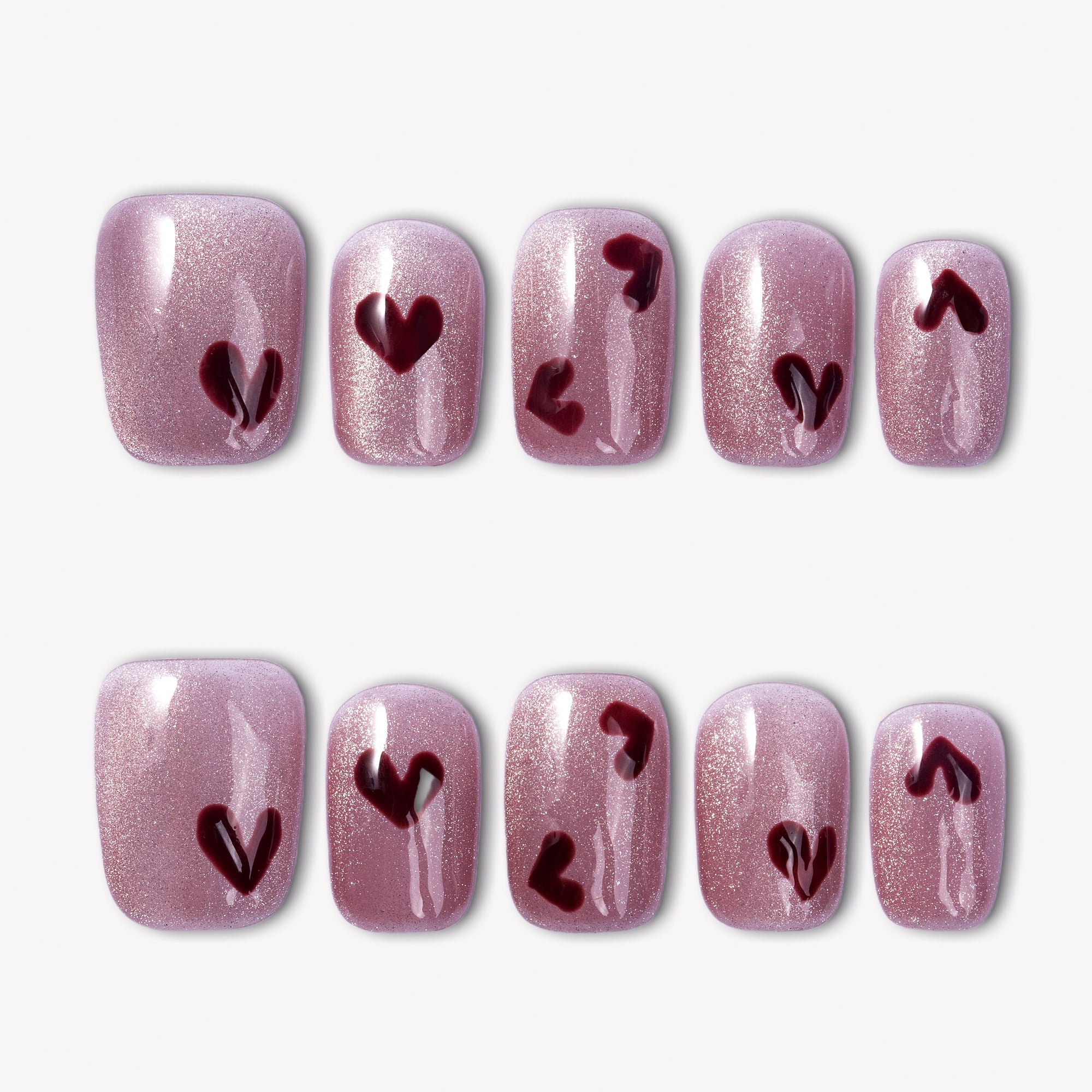 Love's Whisper Handmade Press On Nails