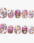 Enchanted Sparkle Handmade Press On Nails
