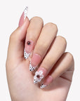 Ladybug Garden Handmade Press On Nails