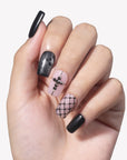 Dark Masquerade Handmade Press On Nails