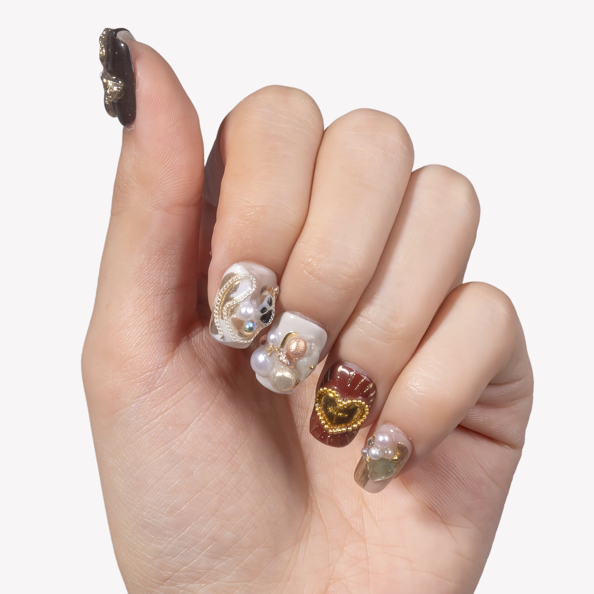Baroque Treasures Handmade Press On Nails