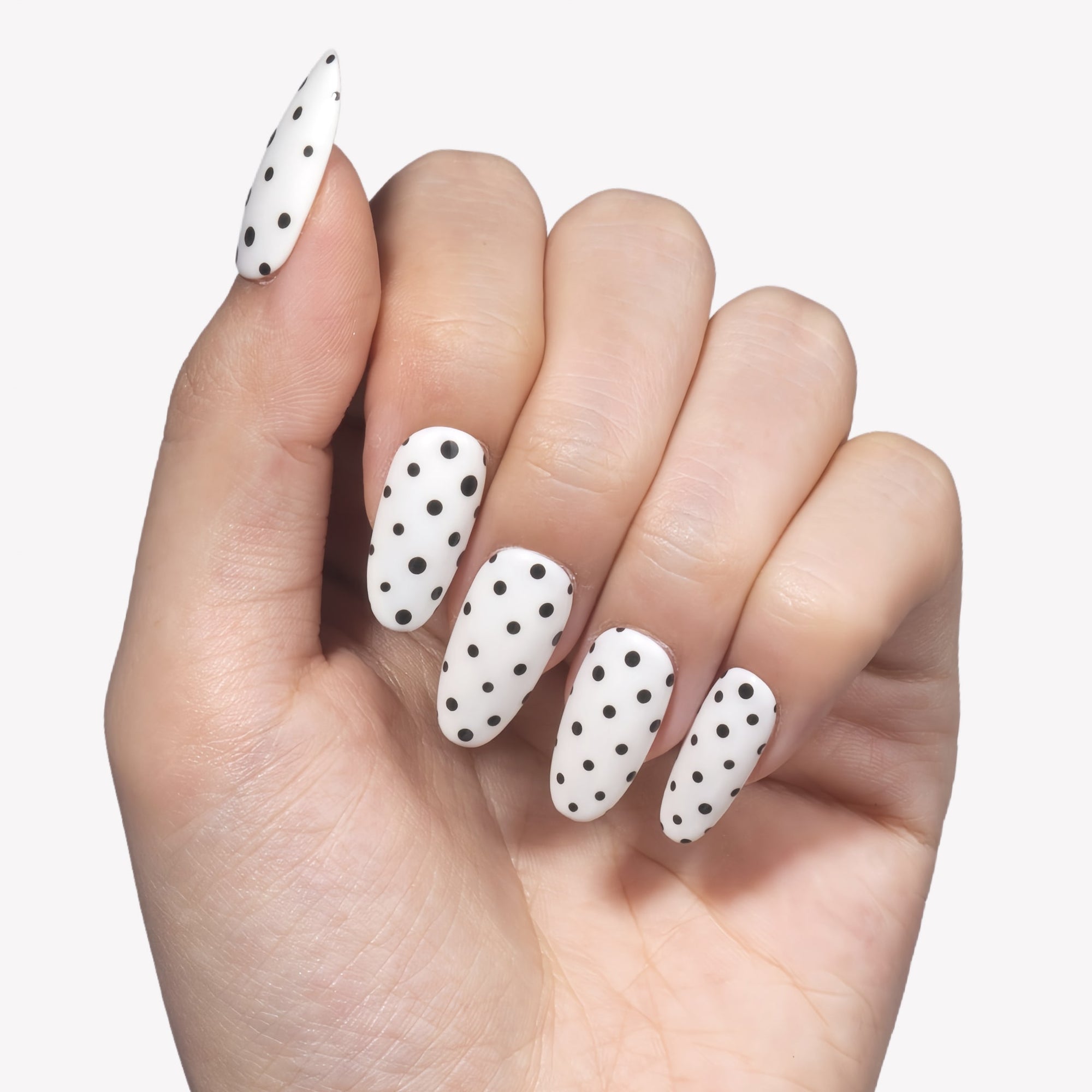 Polka Classic Handmade Press On Nails