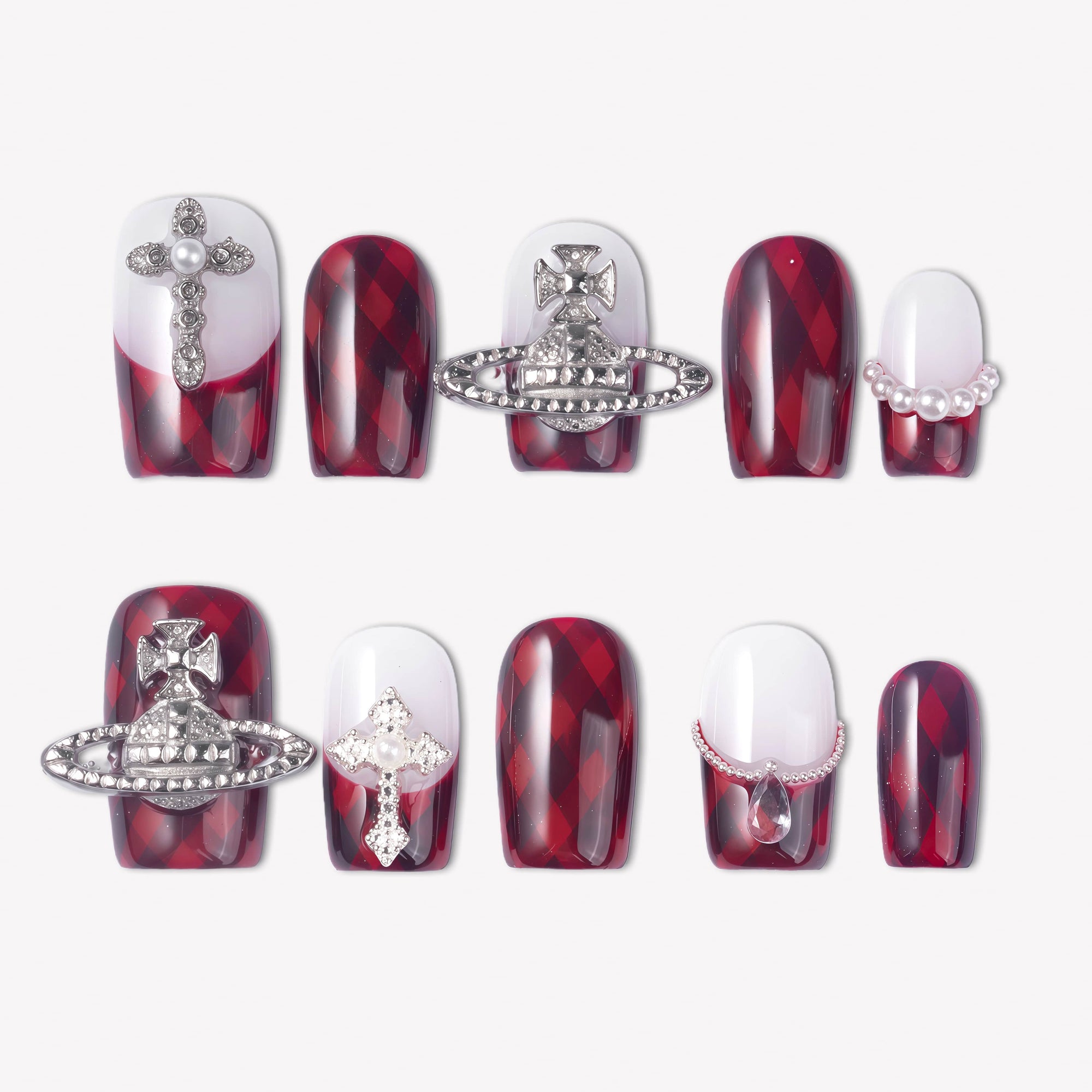 Royal Rebellion Handmade Press On Nails