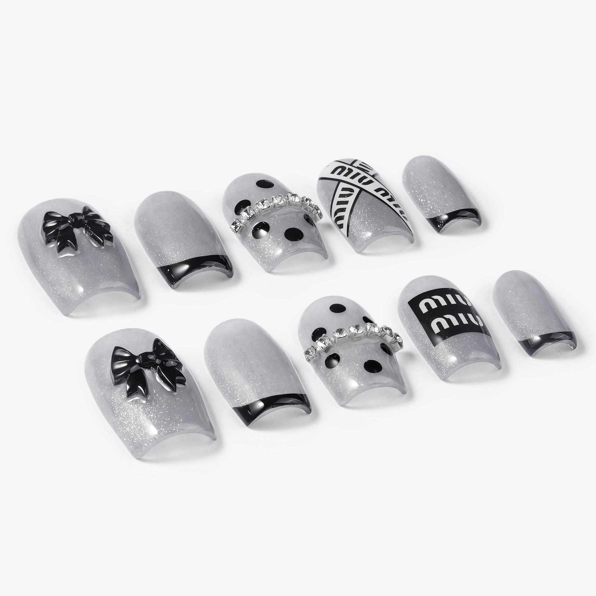 Ice MIU Handmade Press On Nails