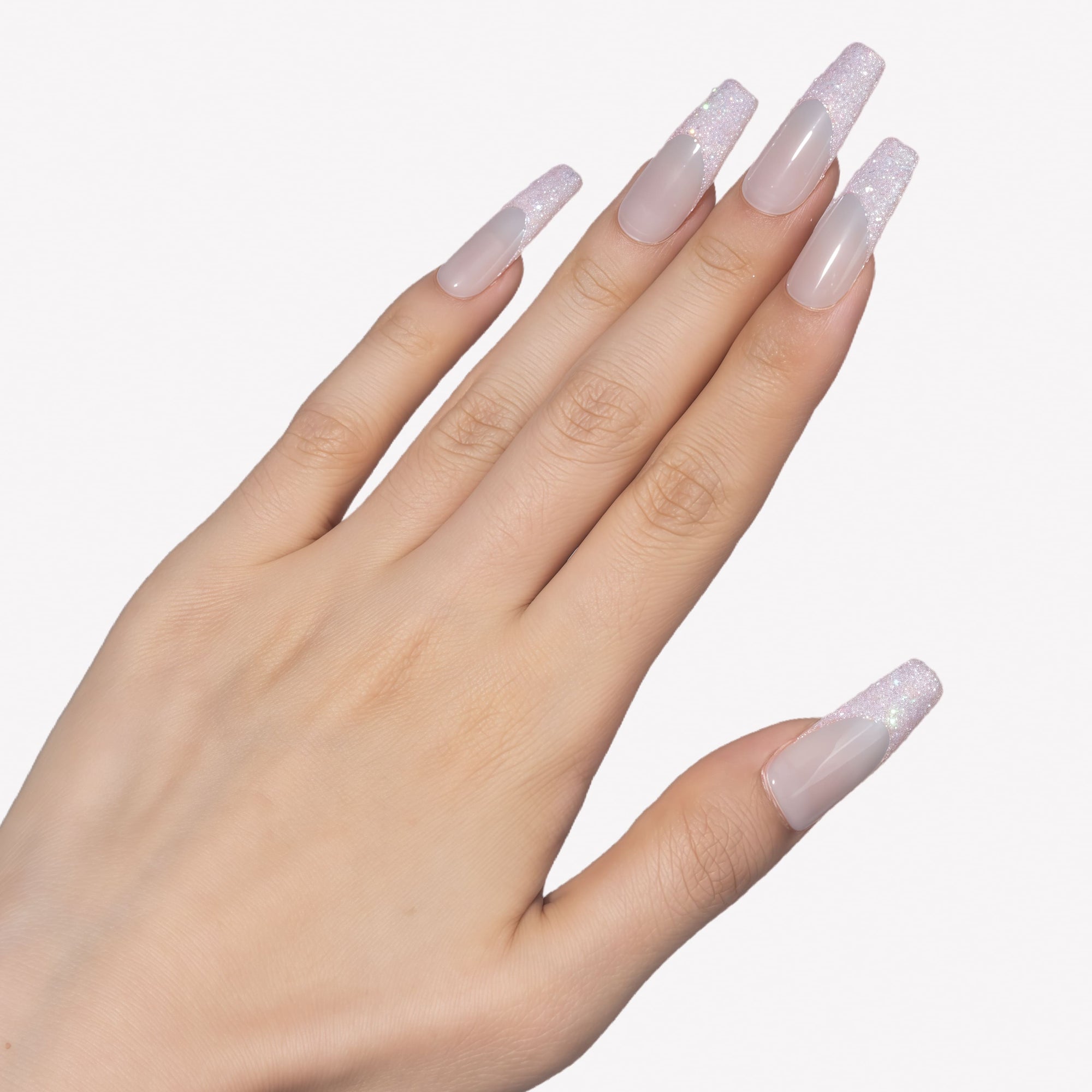 Pink Confetti Handmade Press On Nails