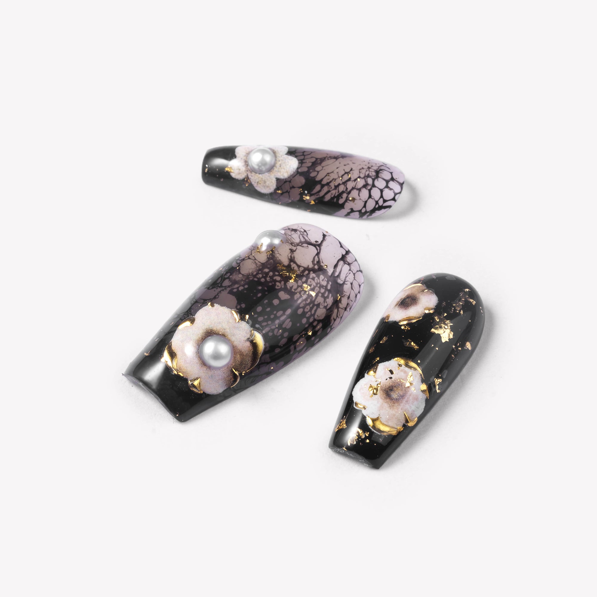 Gilded Garden Handmade Press On Nails