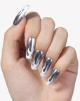 Chrome Inferno (Fluoresent) Handmade Press On Nails
