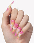 Neon Flux (Fluorescent) Handmade Press On Nails