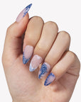 Whale Song Handmade Press On Nails