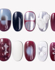 Mars Eclipse Handmade Press On Nails