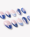 Whale Song Handmade Press On Nails