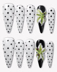 Eden Polka Handmade Press On Nails