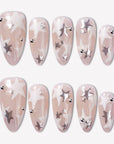 Starlit Whisper Handmade Press On Nails