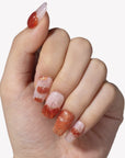 Pumpkin Whisper Handmade Press On Nails